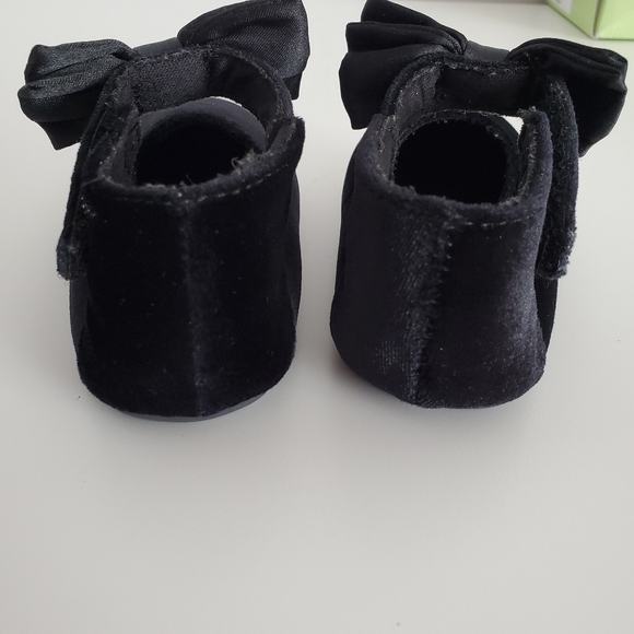 Baby Black Ballet Flats Size 4 - Picture 6 of 10